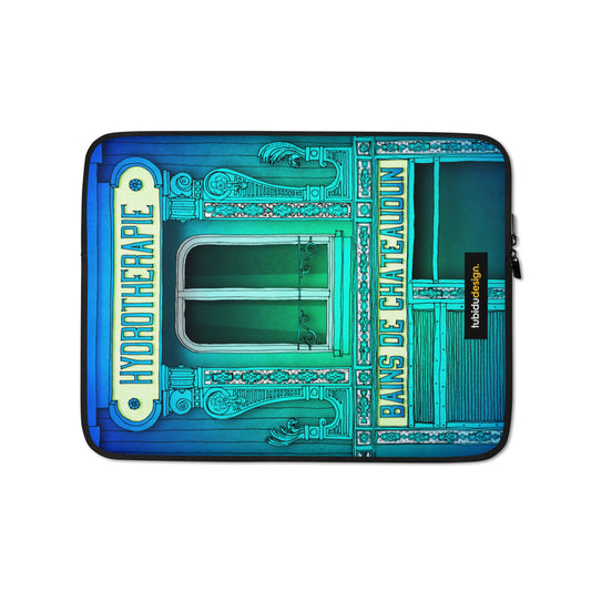 Hydrotherapie - Illustrated Laptop Sleeve