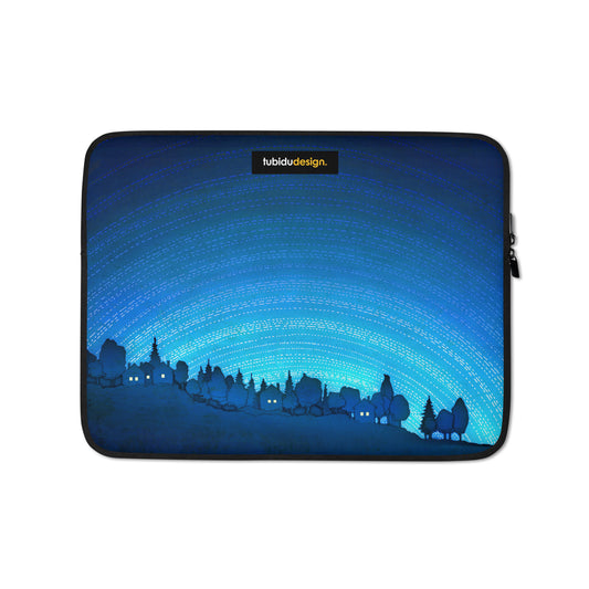 Earth calling - Illustrated Laptop Sleeve
