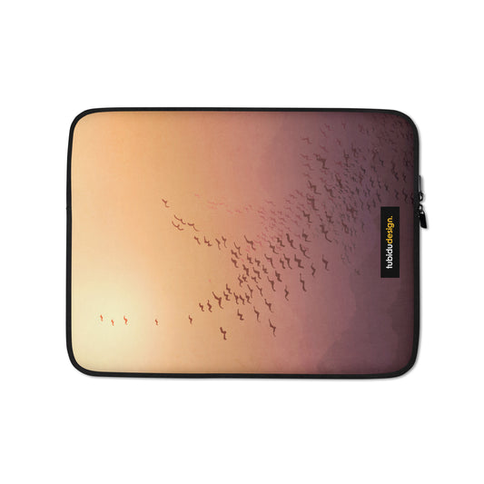 Awakening (brown) - Illustrated Laptop Sleeve