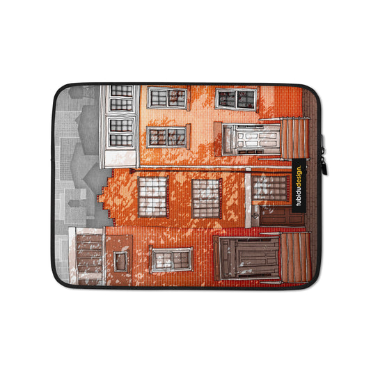 New York West Village - Illustrated Laptop Sleeve