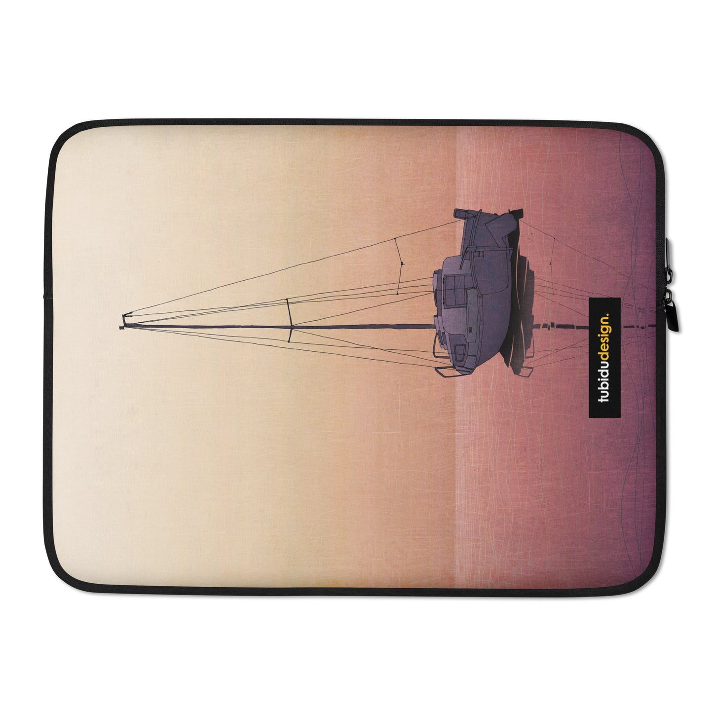 Calm waters - Illustrated Laptop Sleeve