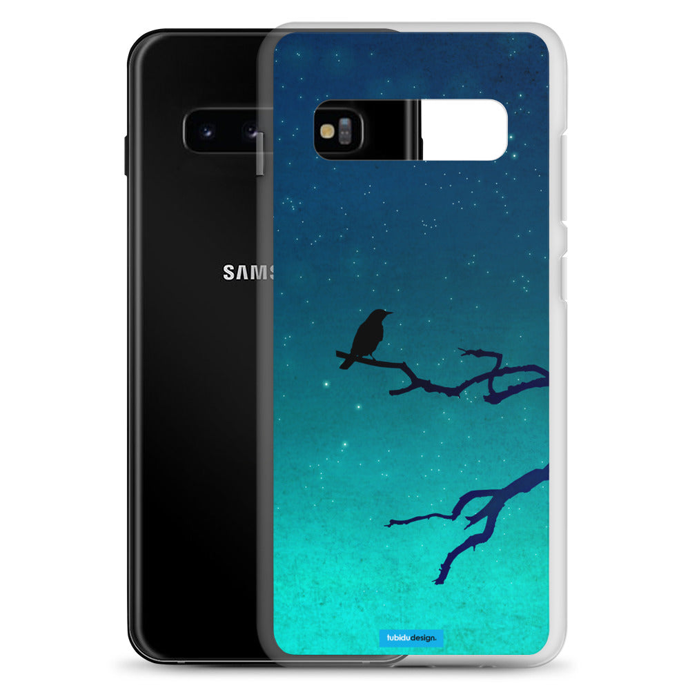 And then only the silence remains... - Illustrated Samsung Phone Case