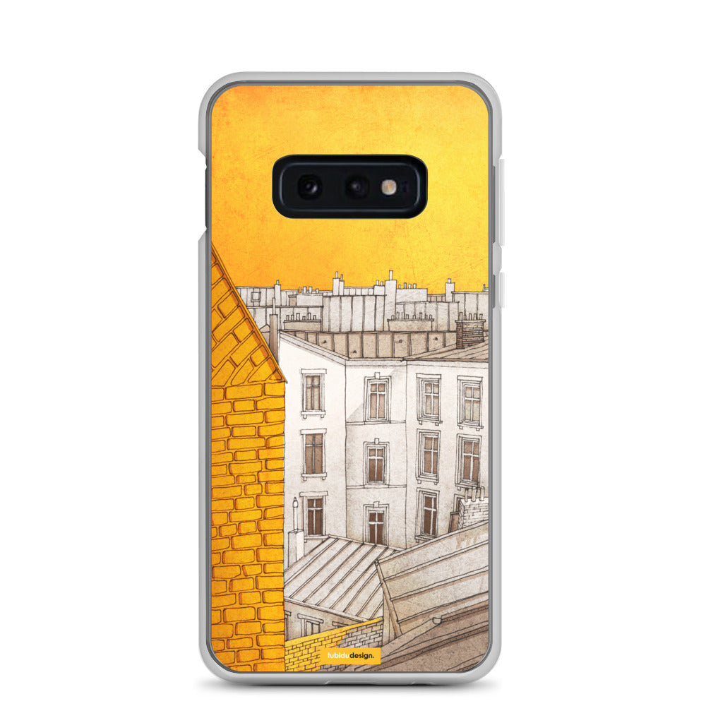 Sunny day in Paris - Illustrated Samsung Phone Case