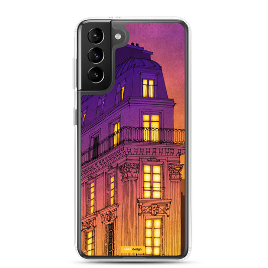 Boulevard de Magenta - Illustrated Samsung Phone Case