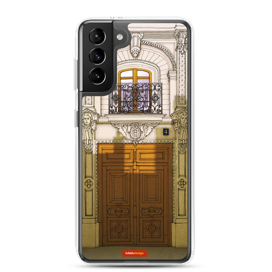 Fight for the light (brown) - Illustrated Samsung Phone Case