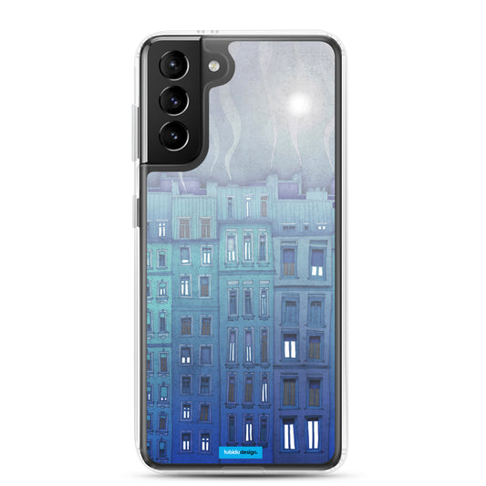 Foggy day in Paris - Illustrated Samsung Phone Case