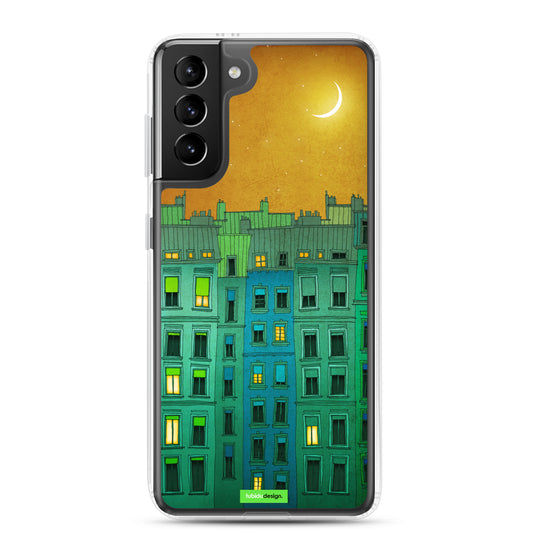 Golden Night - Illustrated Samsung Phone Case