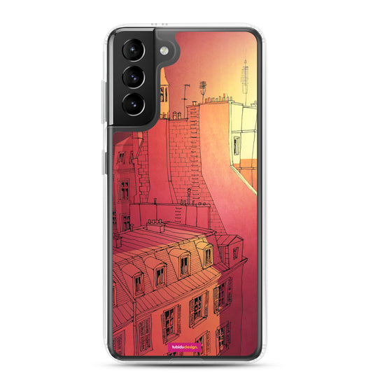 In an old house in Paris - Illustrated Samsung Phone Case