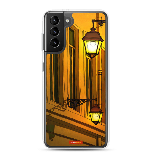 Quai St Michel (yellow) - Illustrated Samsung Phone Case
