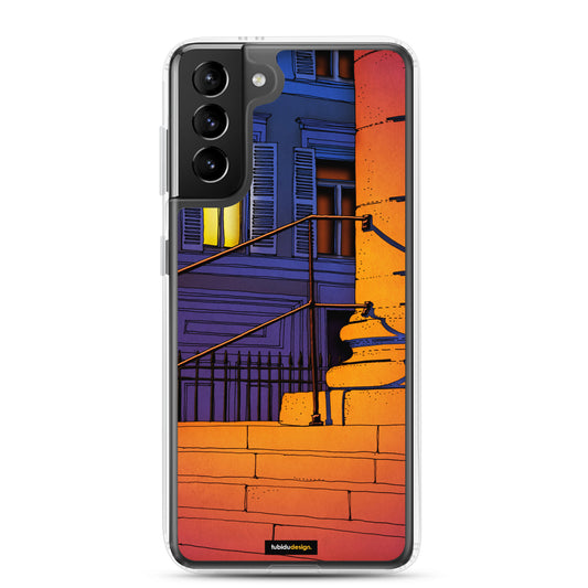 Midnight visitor - Illustrated Samsung Phone Case