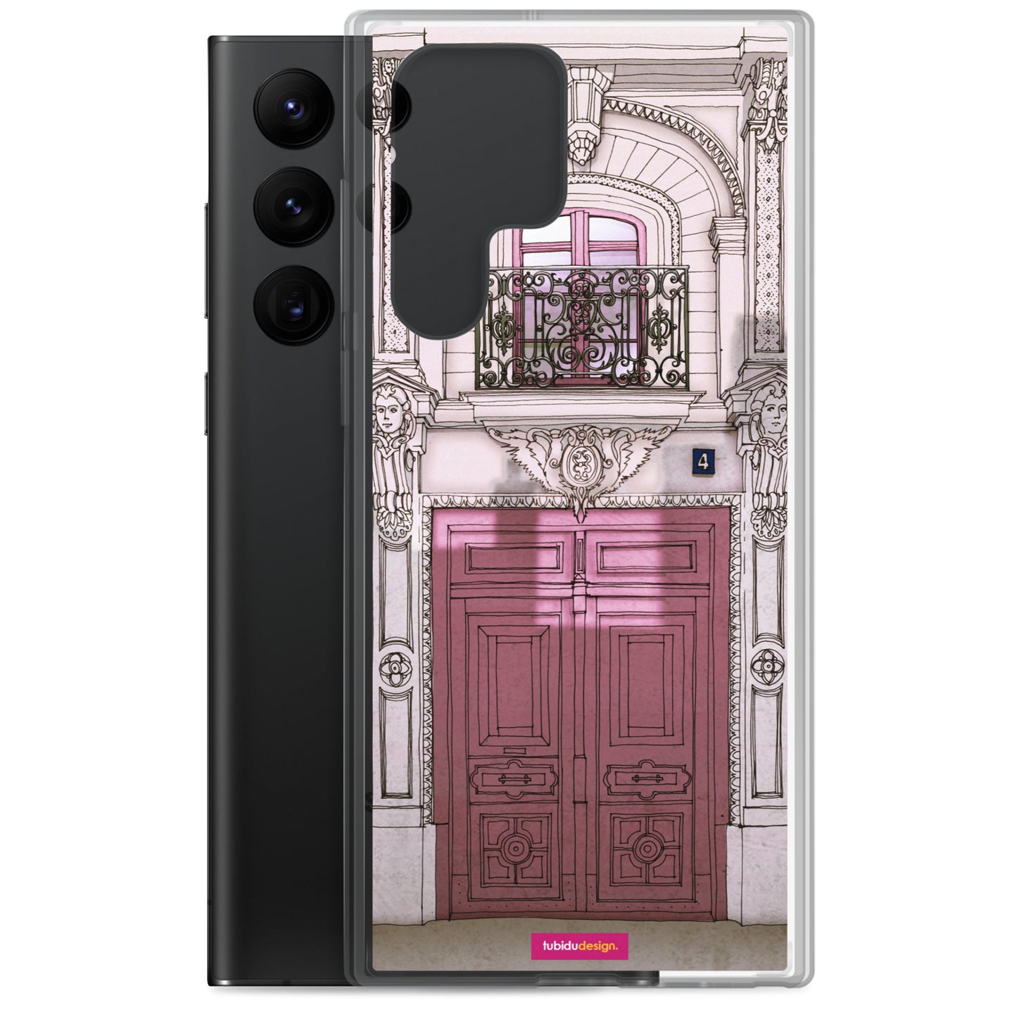 Fight for the light (rose) - Illustrated Samsung Phone Case