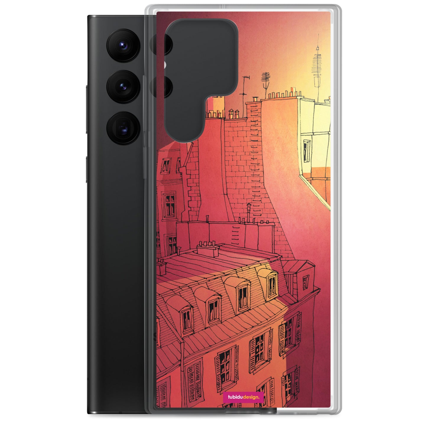 In an old house in Paris - Illustrated Samsung Phone Case