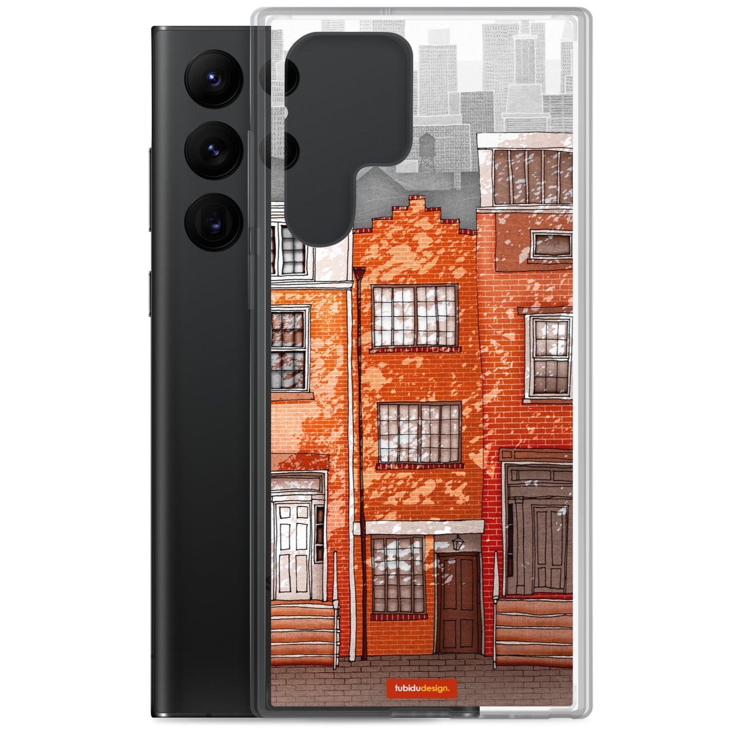 New York West Village - Illustrated Samsung Phone Case