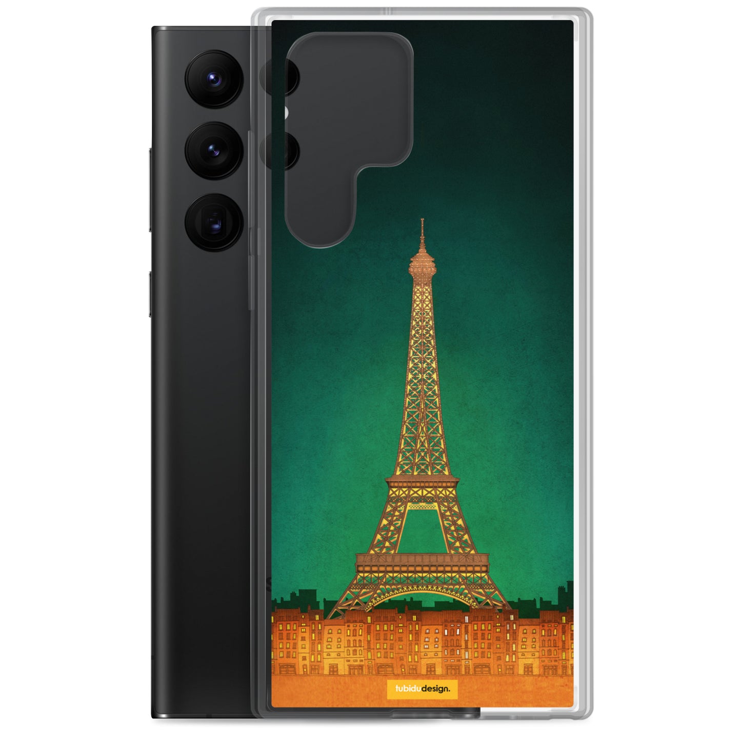 Paris by night - Illustrated Samsung Phone Case