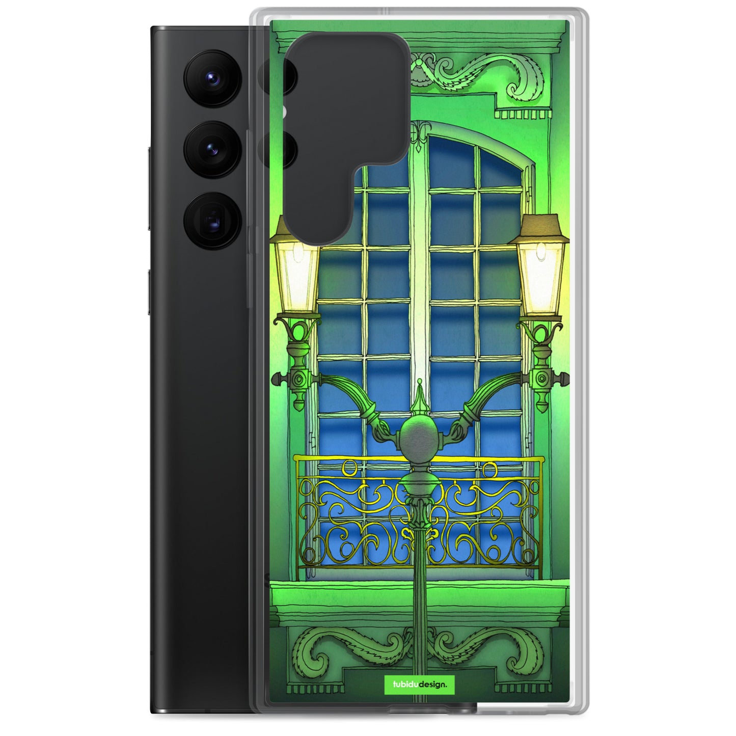 The guardian of the night - Illustrated Samsung Phone Case