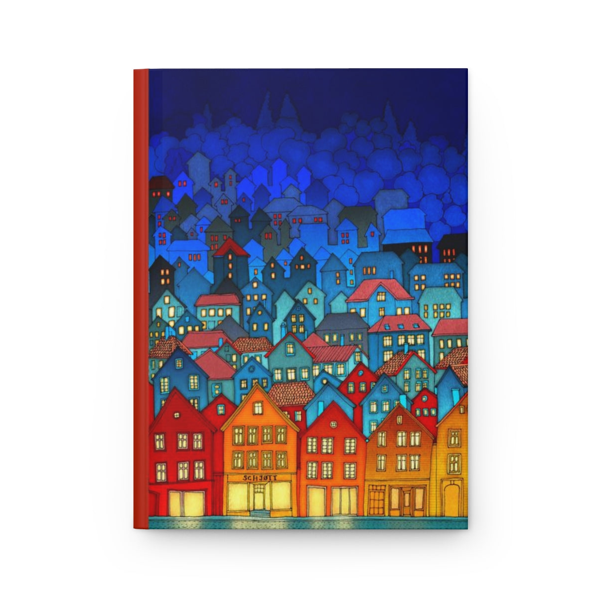 Norway, Bergen (blue) - Art Journal No.5