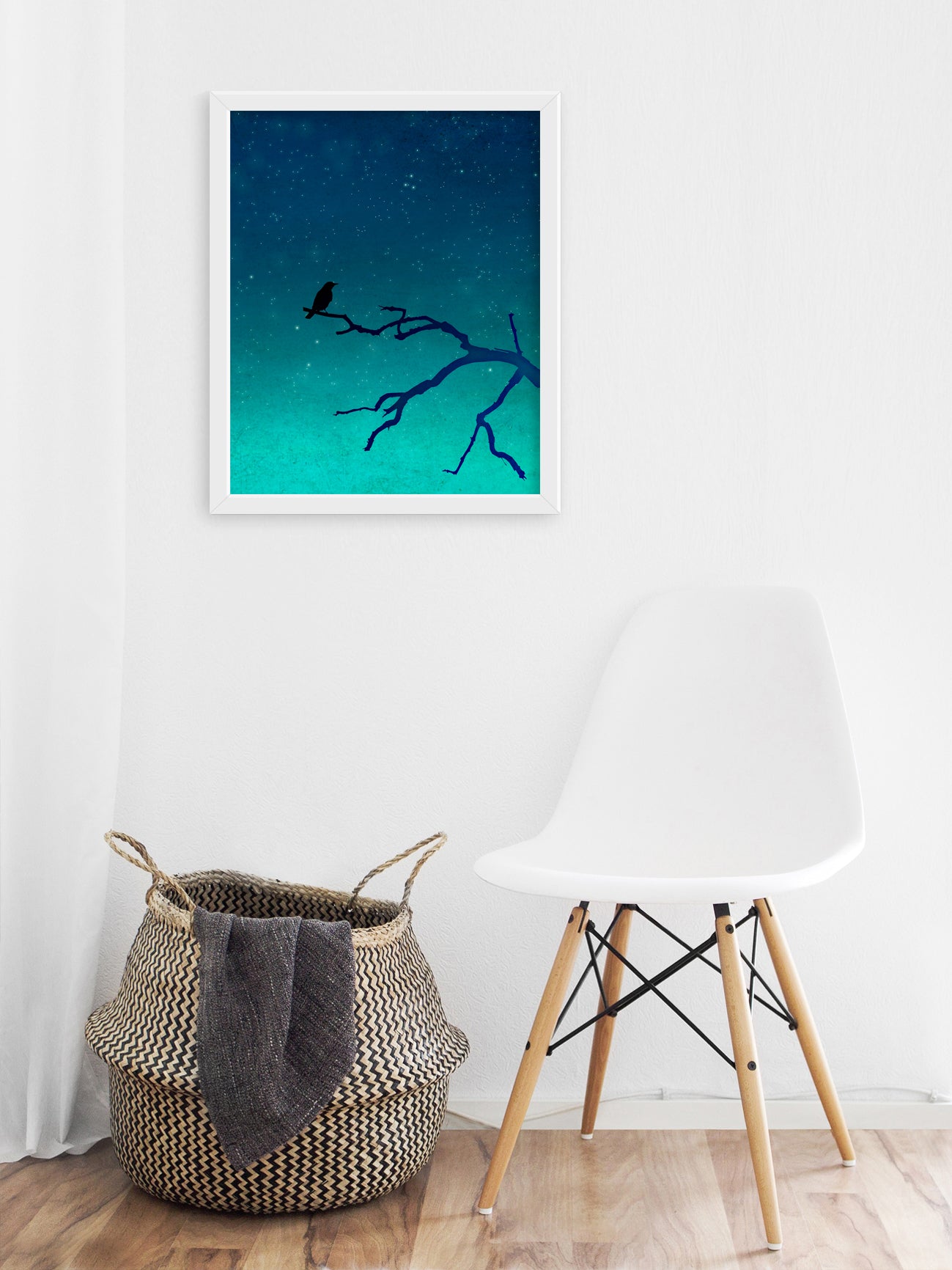 And then only the silence remains...  - Framed Art Print