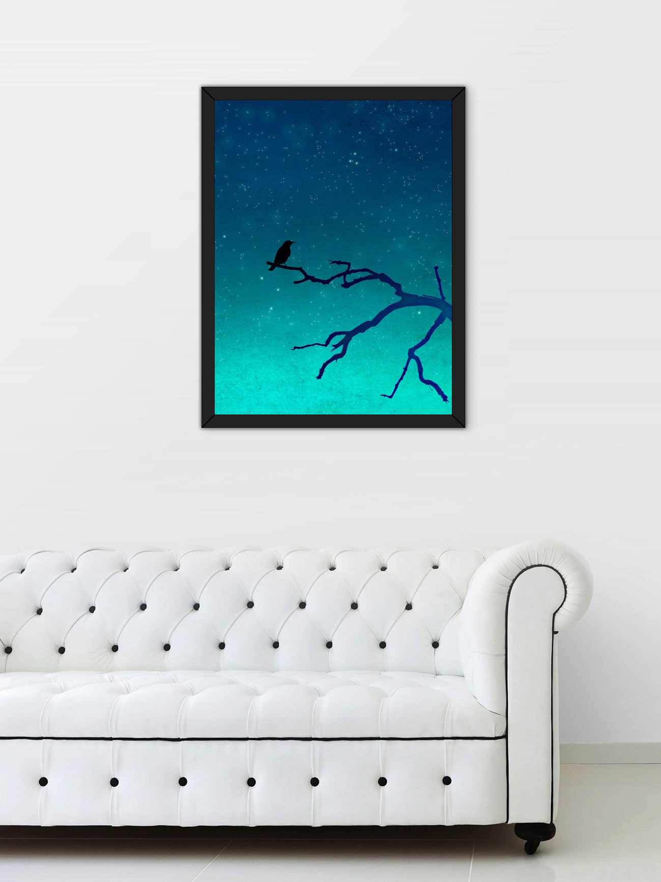 And then only the silence remains...  - Framed Art Print