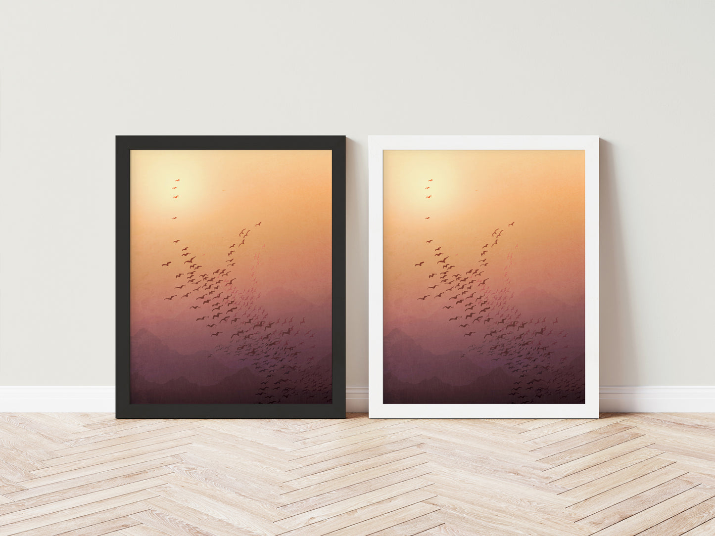 Awakening (brown) - Framed Art Print