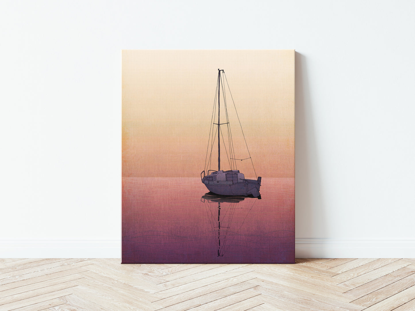 Calm waters - Canvas Art Print