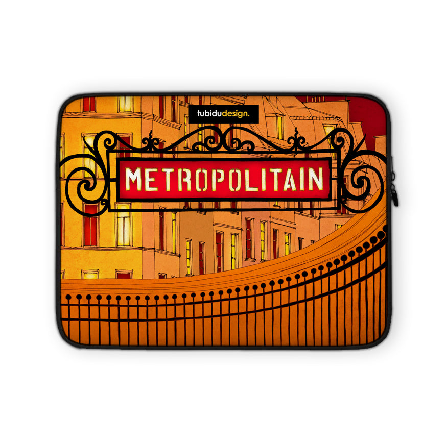 Metropolitain - Illustrated Laptop Sleeve
