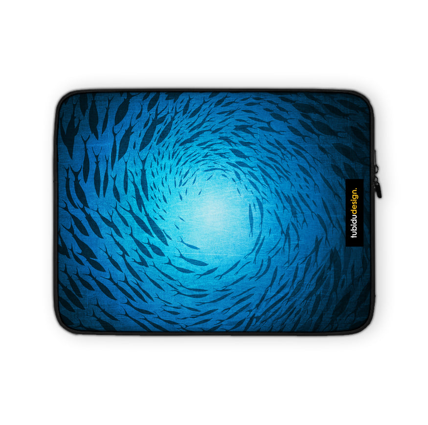 Mysteries of the deep - Illustrated Laptop Sleeve