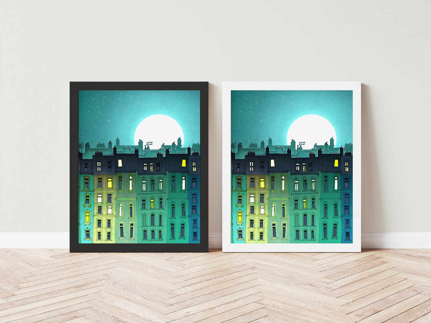 Song to the Moon - Framed Art Print