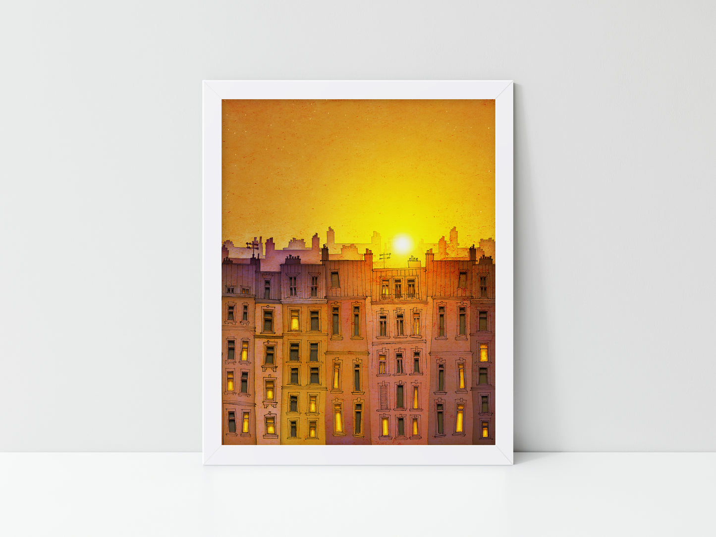 Sunrise - Framed Art Print