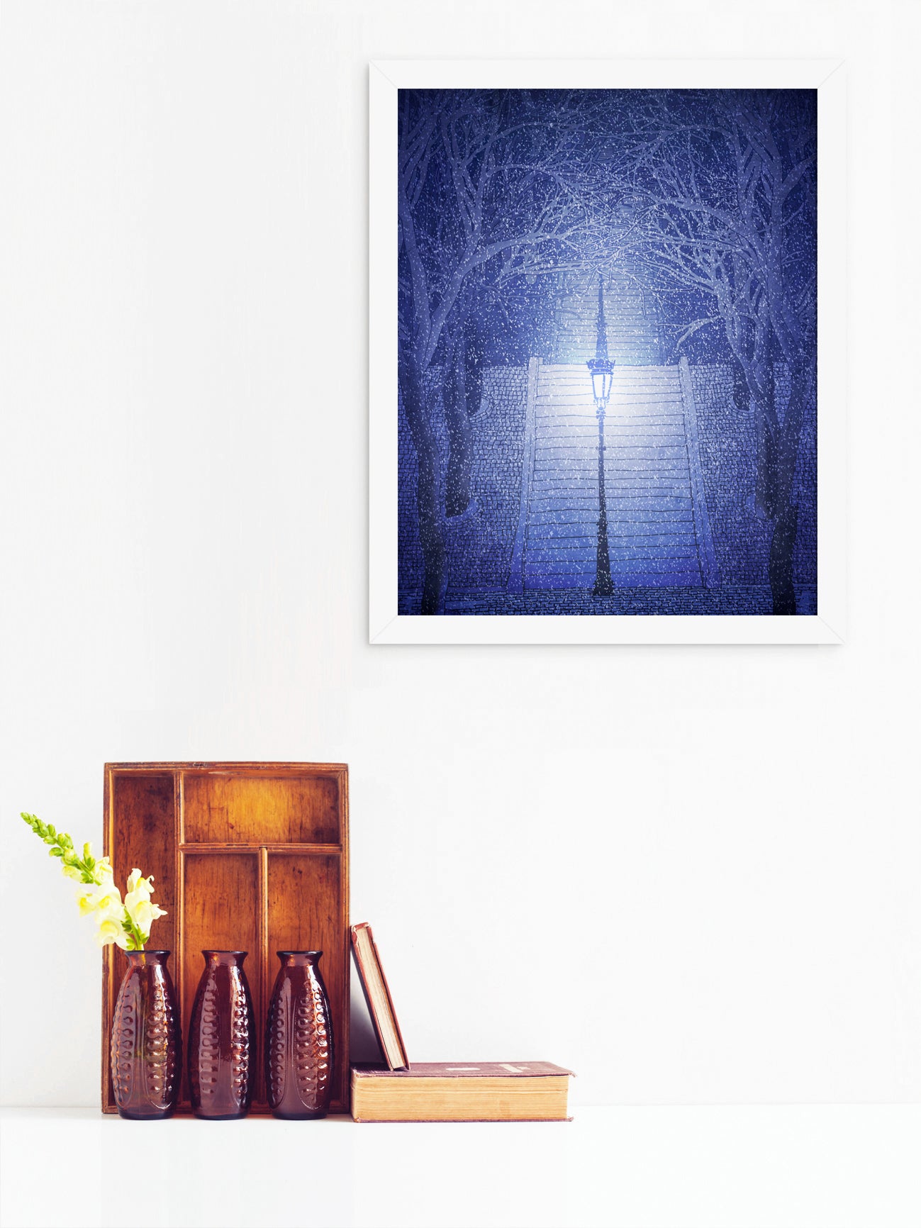 Way to the Unknown - Framed Art Print