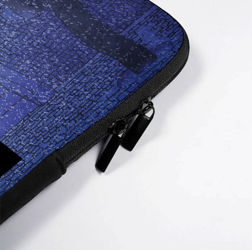 Way to the unknown - Illustrated Laptop Sleeve