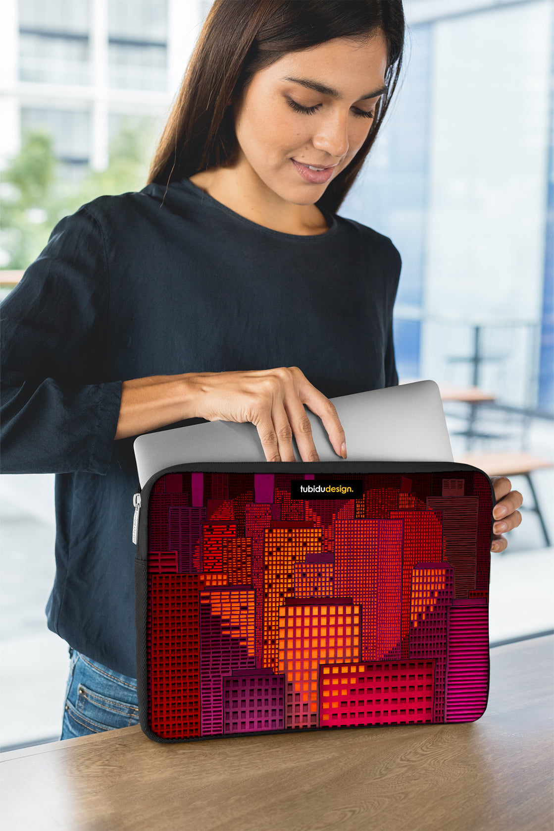 You are in my heart - Illustrated Laptop Sleeve