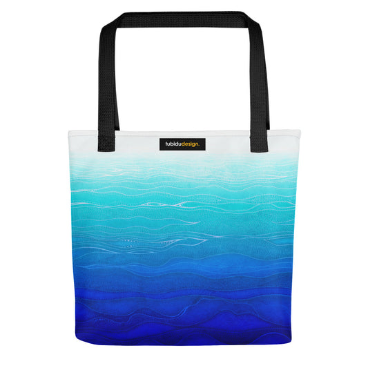 Lonely way - Illustrated Tote bag