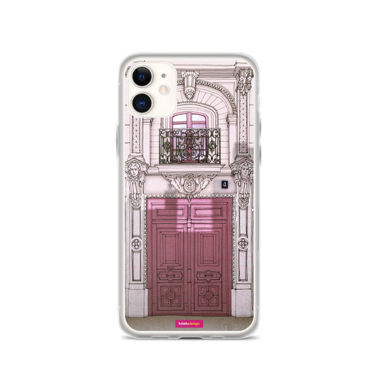 Fight for the light (rose) - Illustrated iPhone Case