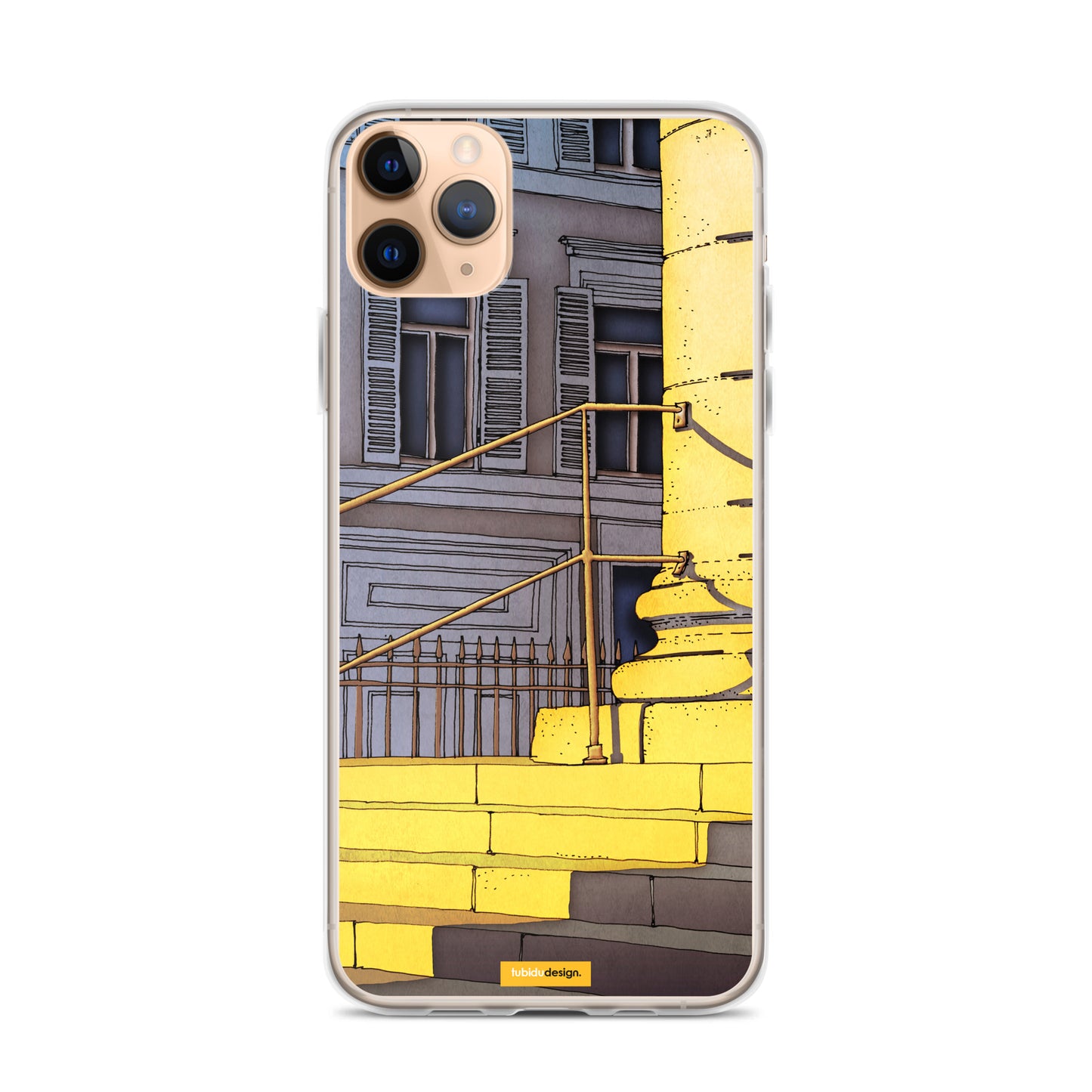 Bonjour Paris - Illustrated iPhone Case