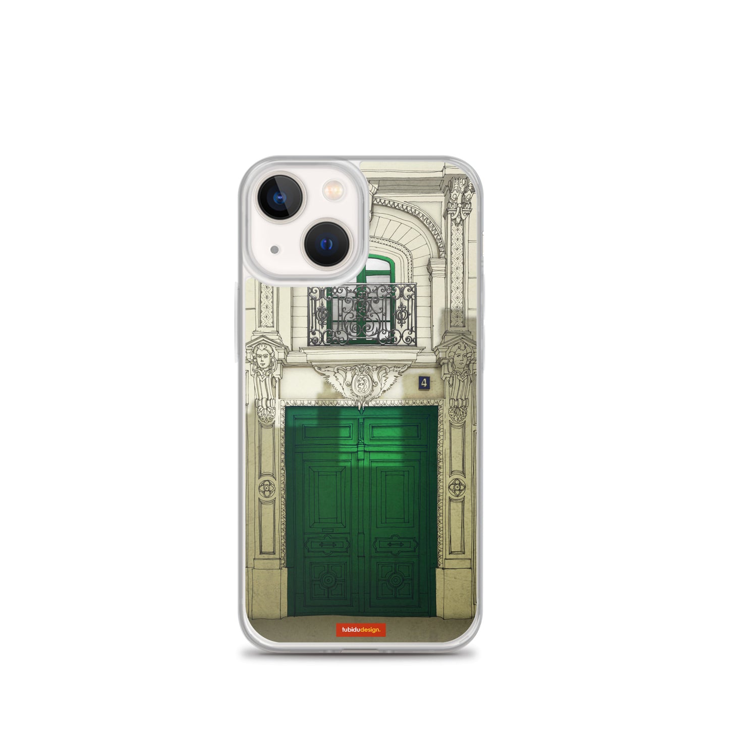 Fight for the light (green) - Illustrated iPhone Case