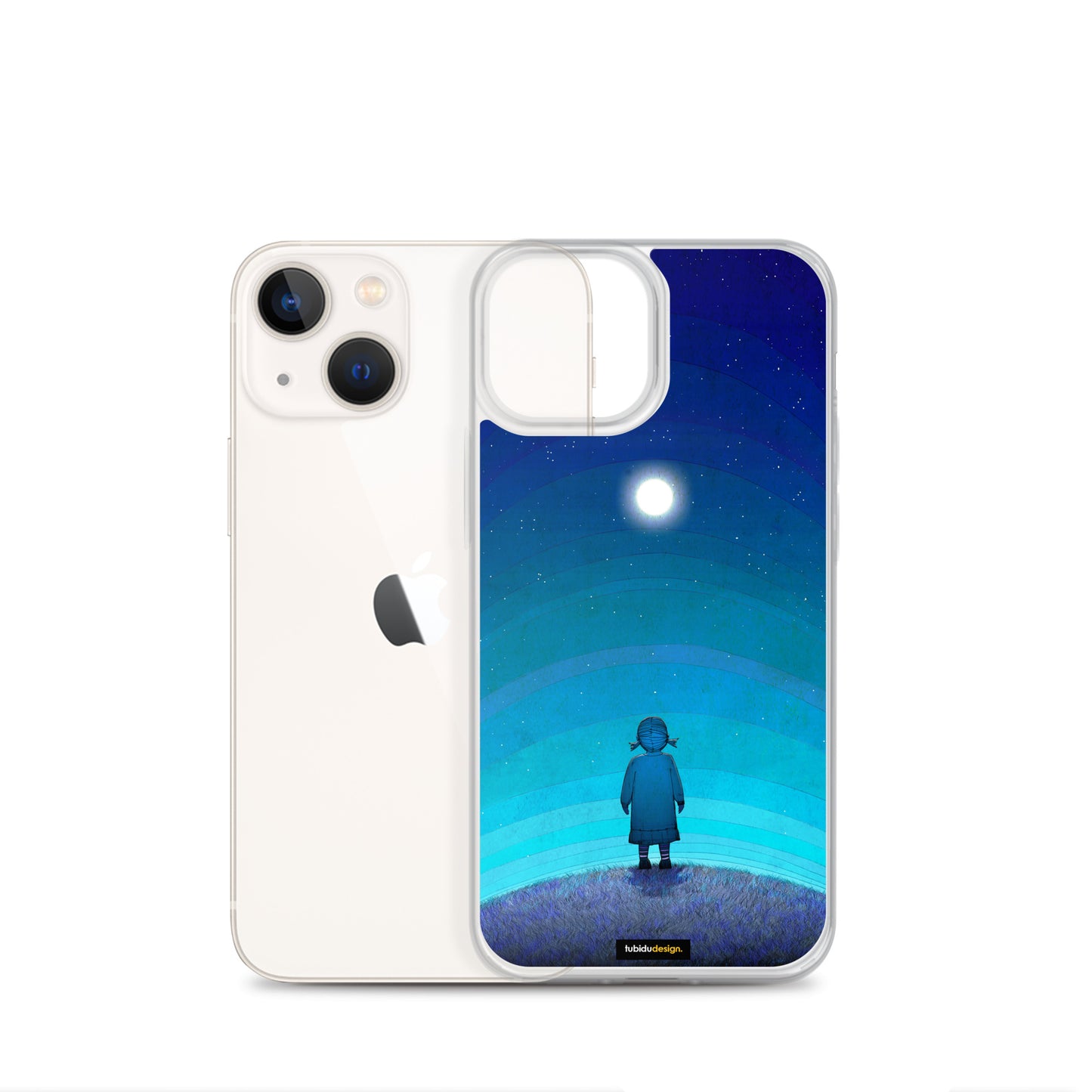 Moonlight - Illustrated iPhone Case