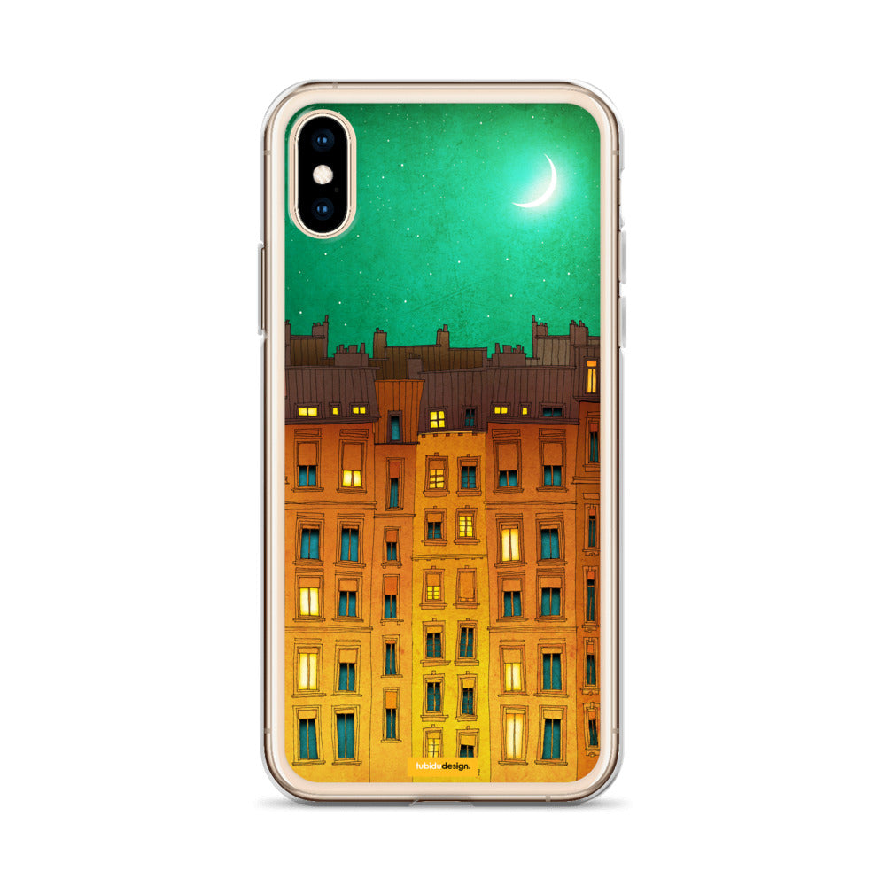 Midnight in Paris - Illustrated iPhone Case