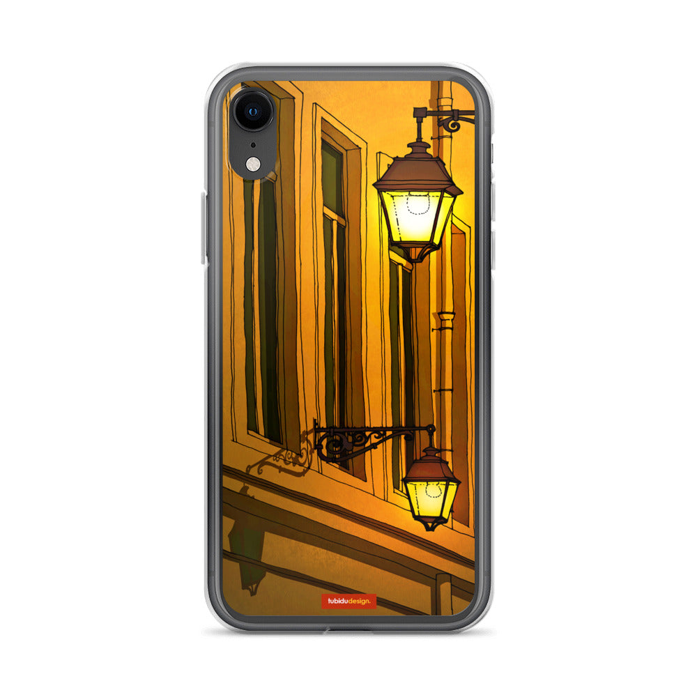 Quai St Michel (yellow) - Illustrated iPhone Case
