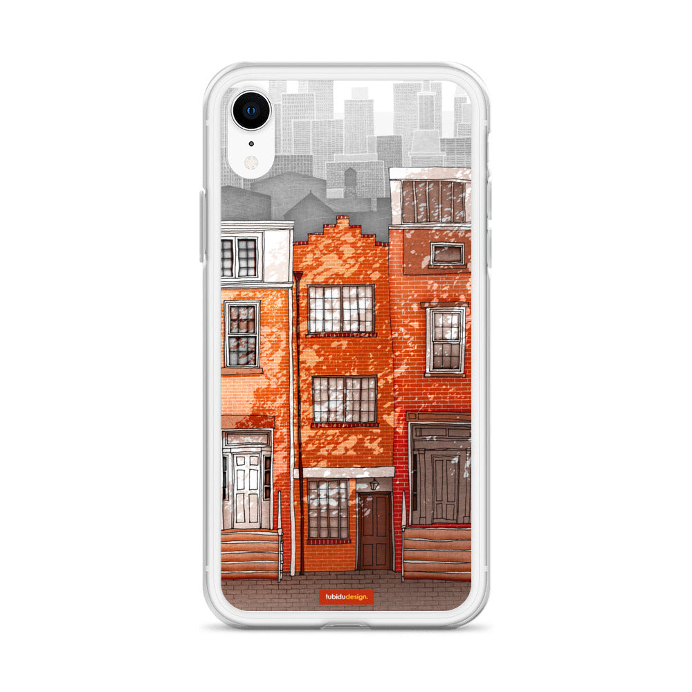 New York West Village - Illustrated iPhone Case