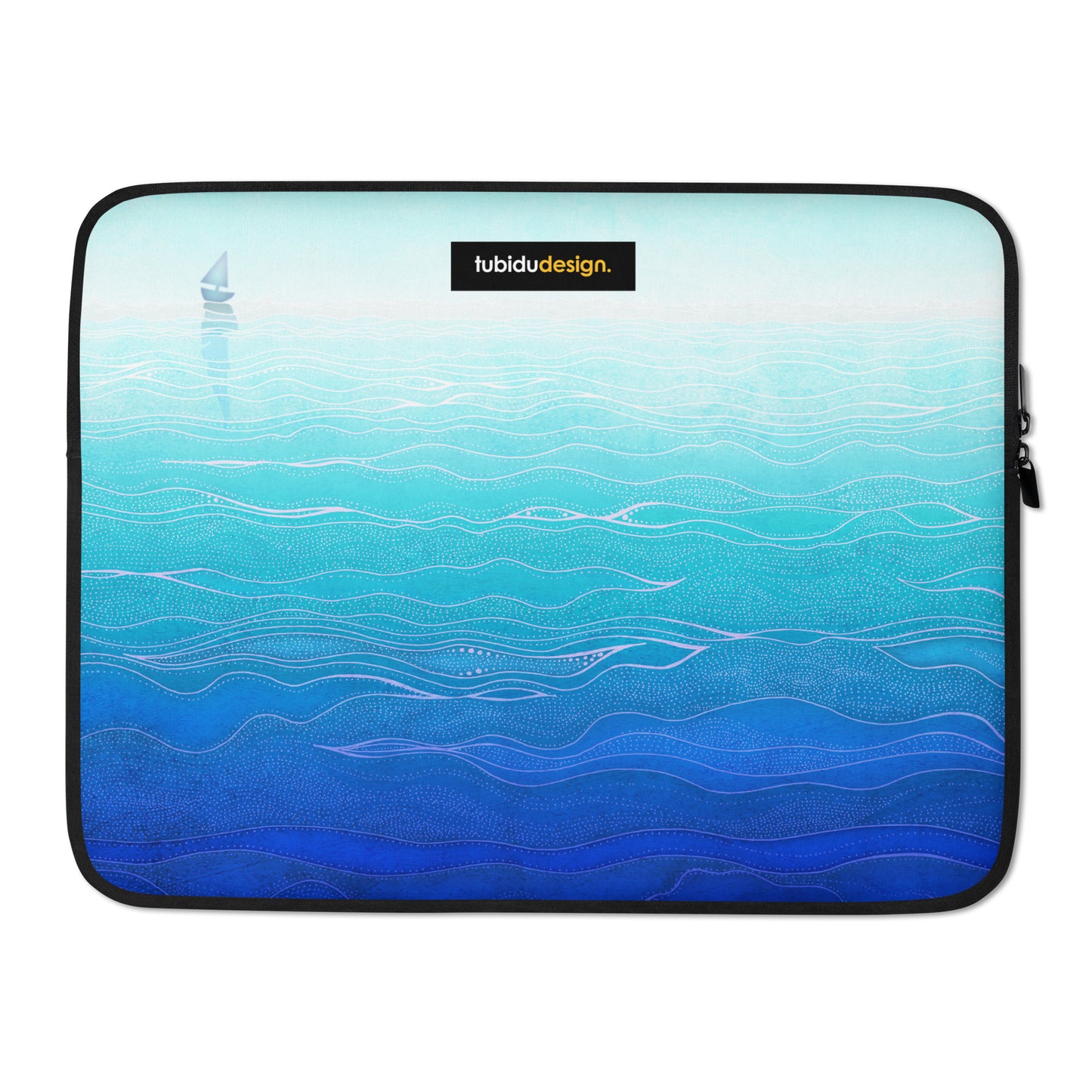 Lonely way - Illustrated Laptop Sleeve