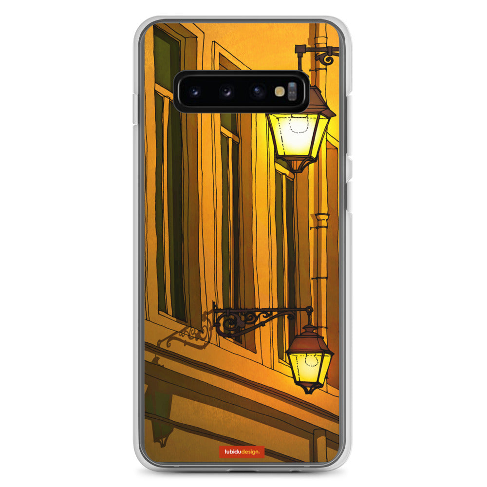 Quai St Michel (yellow) - Illustrated Samsung Phone Case