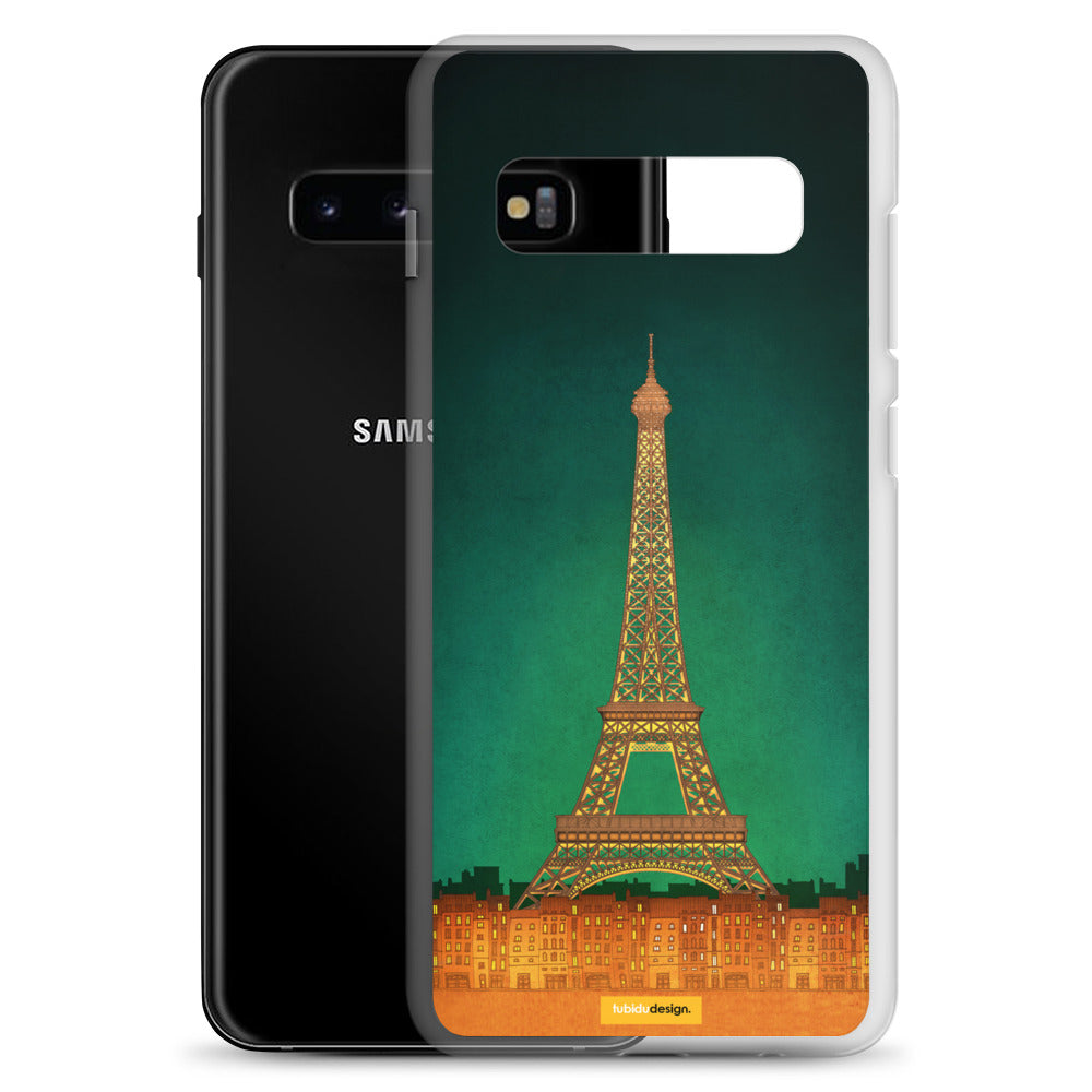 Paris by night - Illustrated Samsung Phone Case