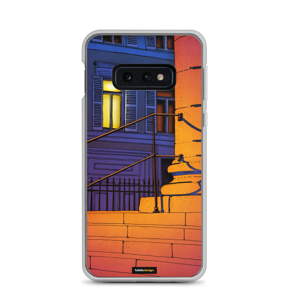 Midnight visitor - Illustrated Samsung Phone Case
