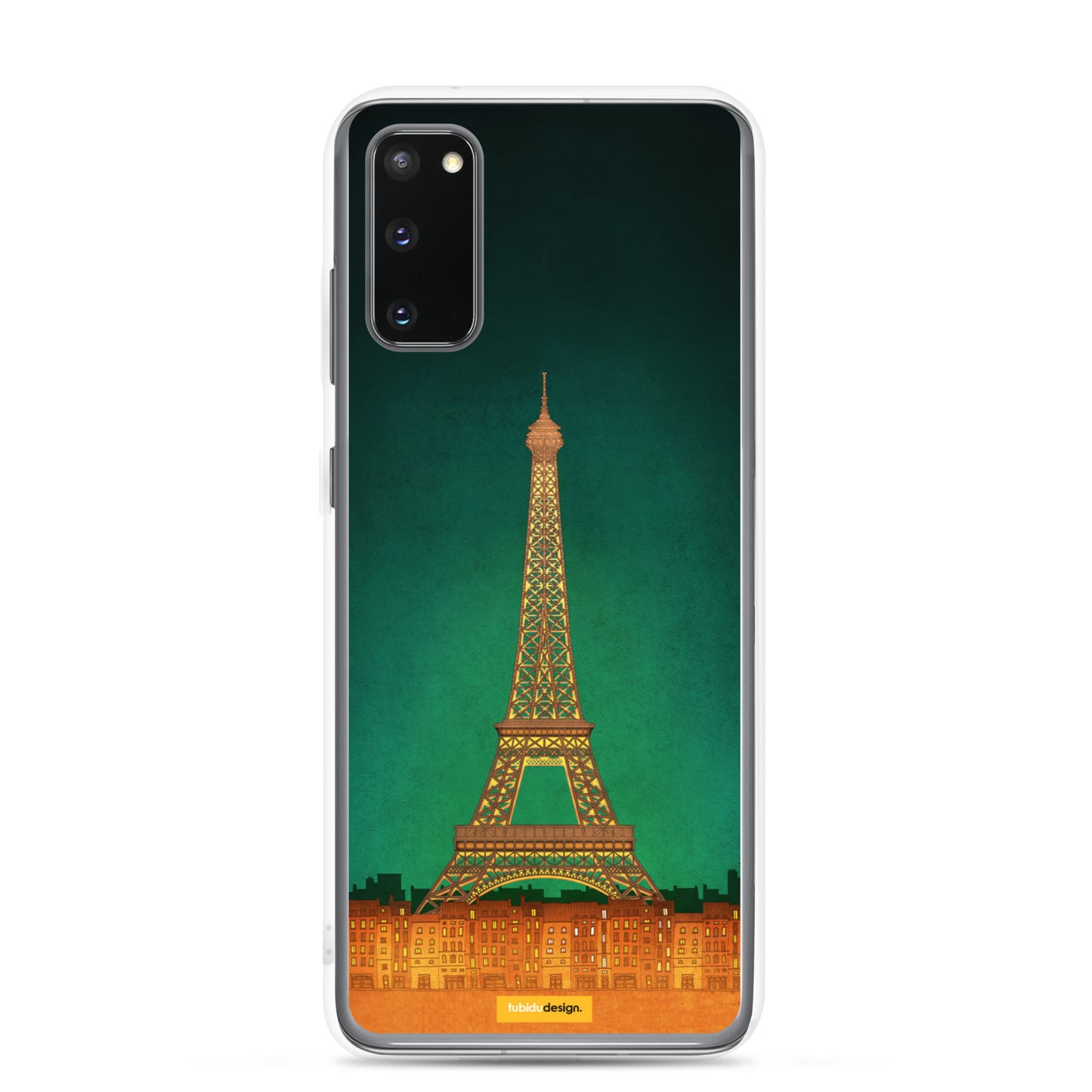 Paris by night - Illustrated Samsung Phone Case