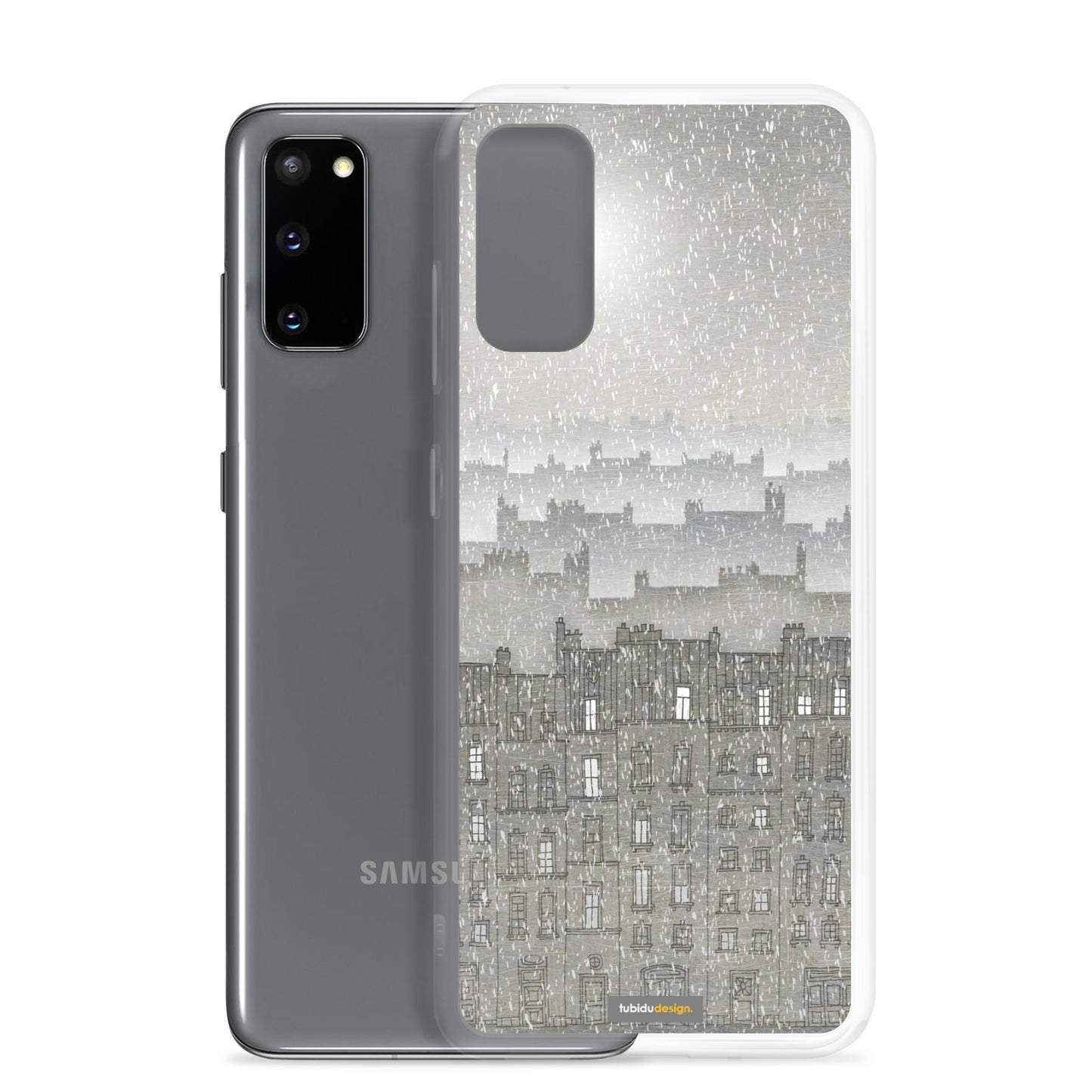 Walking with Angels - Illustrated Samsung Phone Case