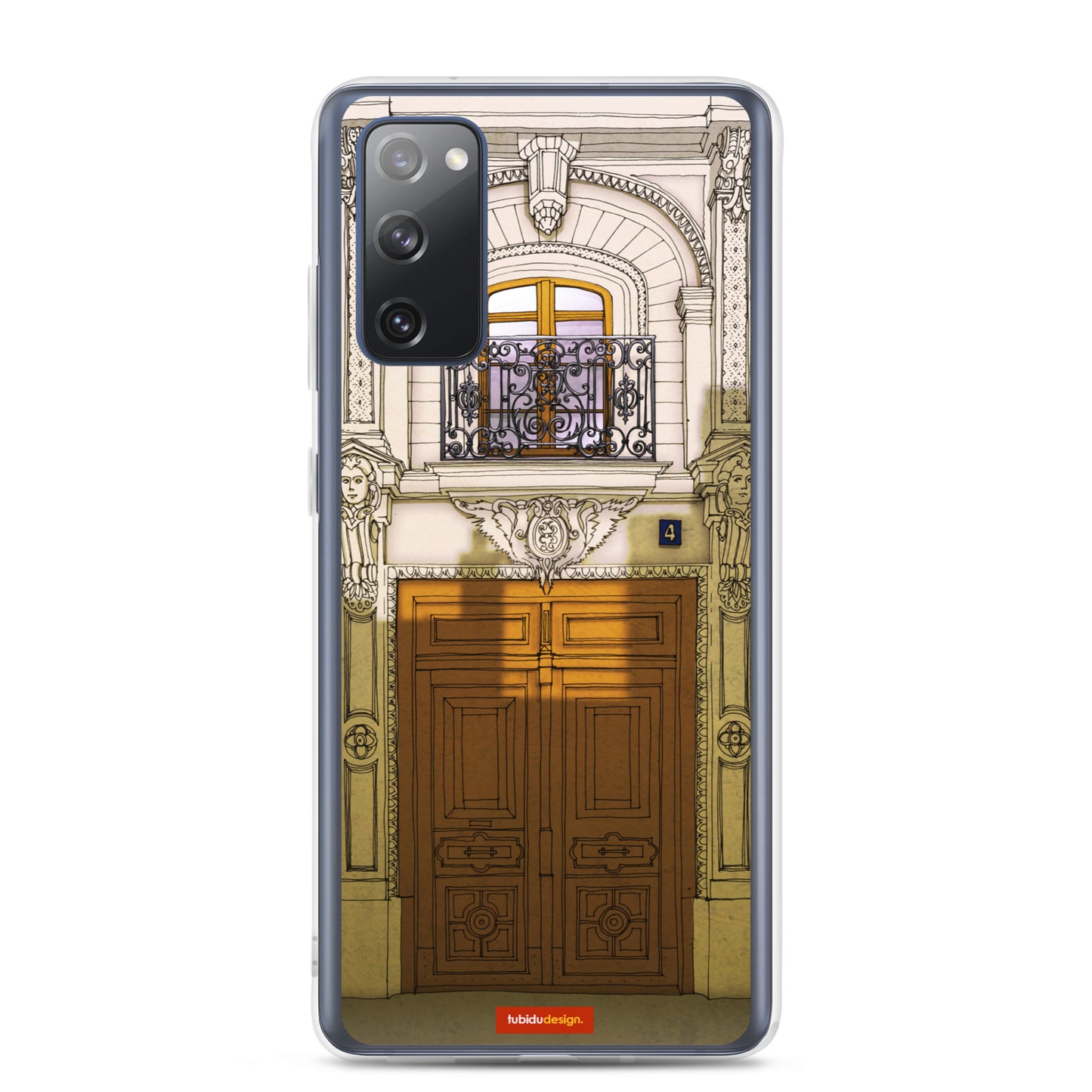 Fight for the light (brown) - Illustrated Samsung Phone Case