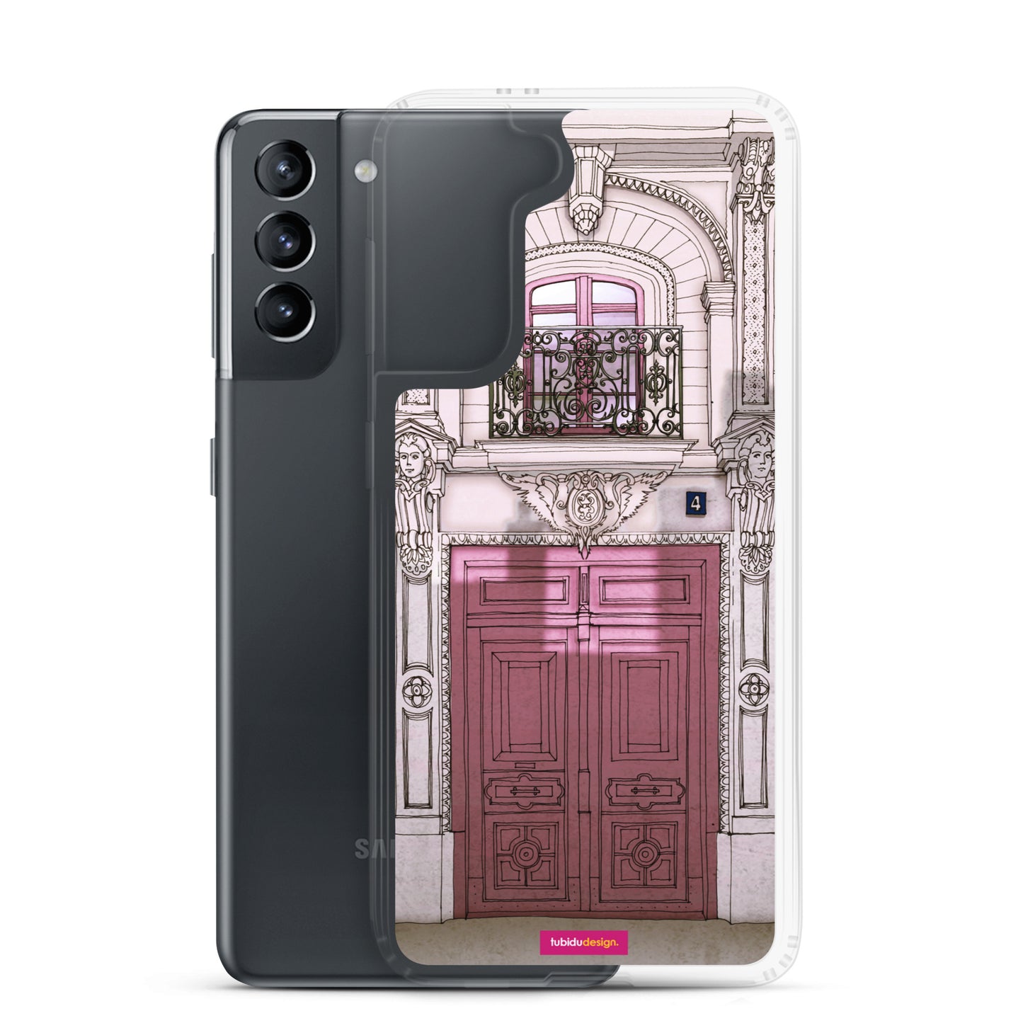Fight for the light (rose) - Illustrated Samsung Phone Case