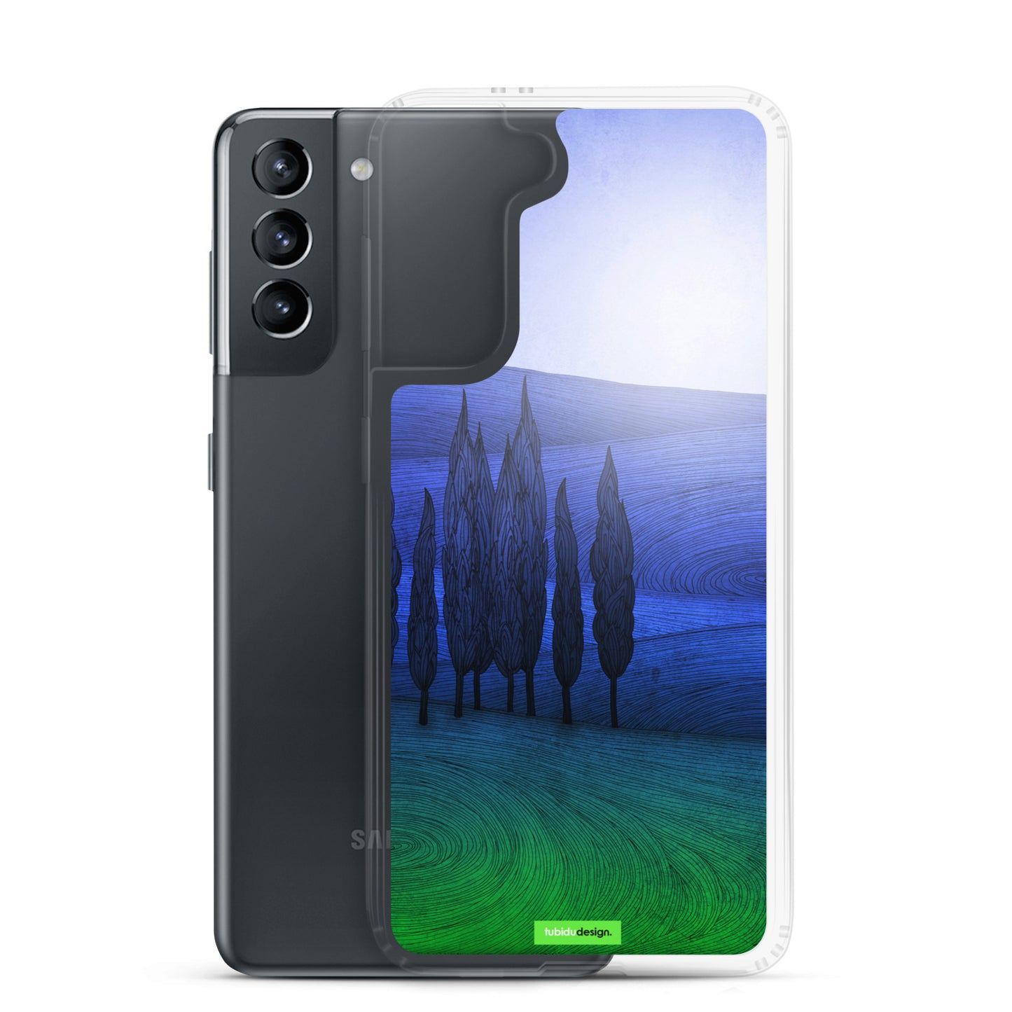 Forgiving darkness - Illustrated Samsung Phone Case