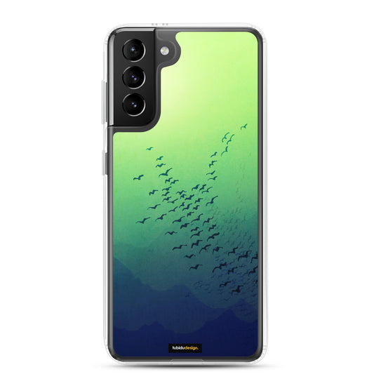 Awakening (green) - Illustrated Samsung Phone Case