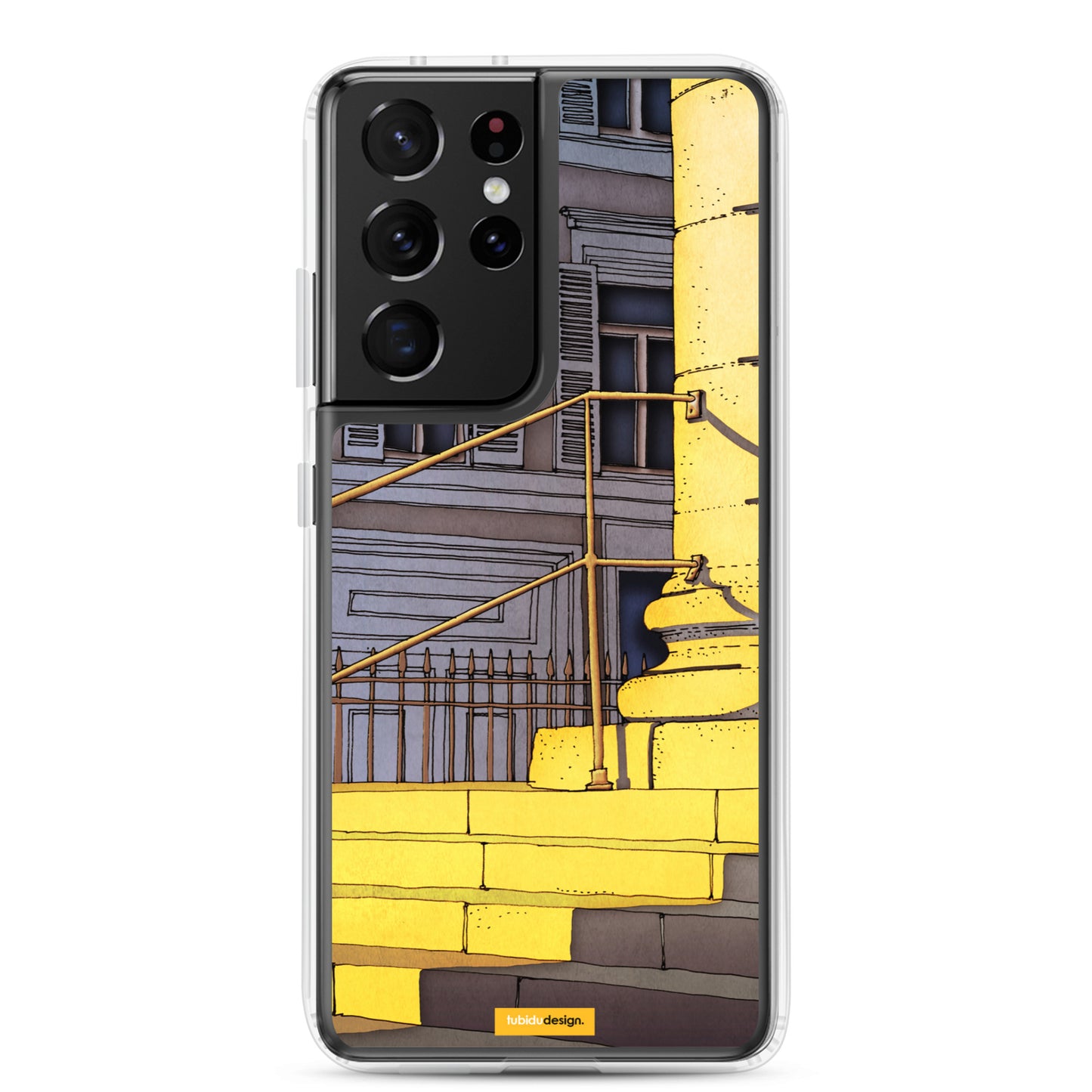 Bonjour Paris - Illustrated Samsung Phone Case